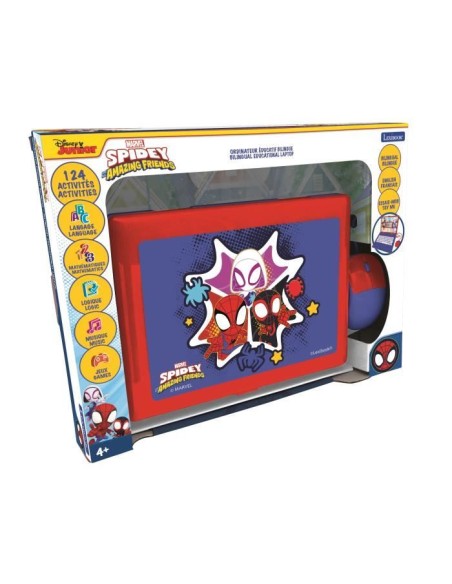 Ordinateur Educatif Bilingue Spidey - LEXIBOOK - 124 activités – LEXIBOOK (Ordinateur Enfant) | STORE PRO SHOP 