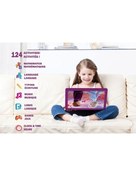 Ordinateur Educatif Bilingue La Reine des Neiges - LEXIBOOK - 124 activités – LEXIBOOK (Ordinateur Enfant) | STORE PRO SHOP 