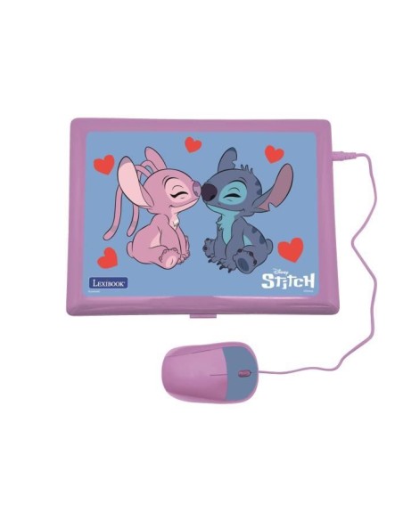 Ordinateur exclusif éducatif bilingue Stitch et Angel  124 activités (Français-Anglais) – LEXIBOOK (Ordinateur Enfant) | STORE PRO SHOP 