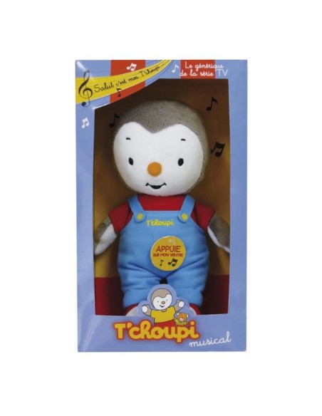 T'CHOUPI Peluche Musicale 20 cm – JEMINI (Peluche) | STORE PRO SHOP 