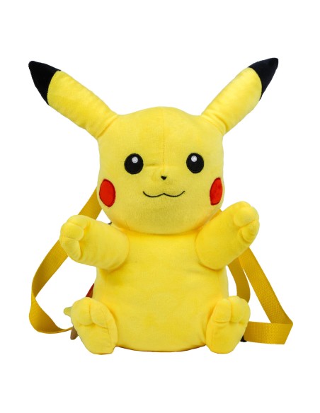 Sac à dos en peluche Pikachu Pokemon 3D Canenco PM22760 – CANENCO (Peluche) | STORE PRO SHOP 