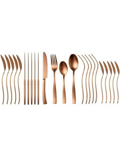 Ménageres - ARTHUR MARTIN - AM0056 - 24 pieces - Acier inoxydable - Finition mat 2