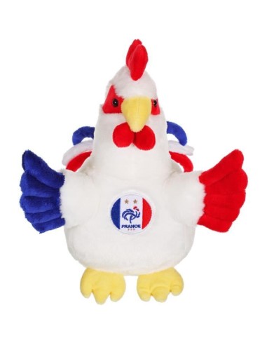 Peluche Coq FFF Sonore - GIPSY TOYS - 25 cm – GIPSY TOYS (Peluche) | STORE PRO SHOP 