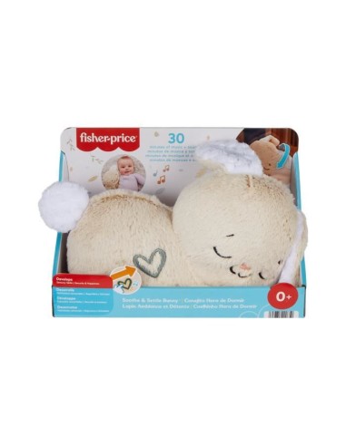Fisher-Price-Mon Lapin Câlin-Peluche veilleuse personnalisable HXG97 – FISHER PRICE (Peluche) | STORE PRO SHOP 