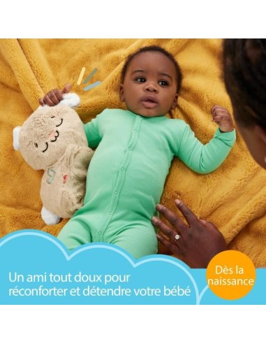 Fisher-Price-Mon Lapin Câlin-Peluche veilleuse personnalisable HXG97 – FISHER PRICE (Peluche) | STORE PRO SHOP 