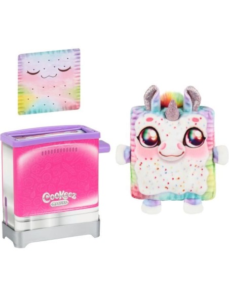 Toasty - MOOSE TOYS - COOKEEZ MAKERY - Peluche parfumée en forme de toast, grille-pain interactif – MOOSE TOYS () | STORE PRO SHOP 