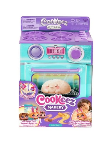 Fabrique a Pâtisserie Bleue - MOOSE TOYS - COOKEEZ MAKERY - Four interactif, peluche parfumée et accessoires – MOOSE TOYS () | STORE PRO SHOP 
