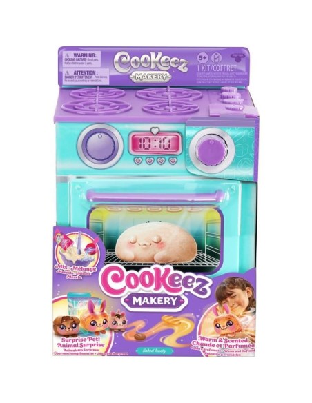 Fabrique a Pâtisserie Bleue - MOOSE TOYS - COOKEEZ MAKERY - Four interactif, peluche parfumée et accessoires – MOOSE TOYS () | STORE PRO SHOP 