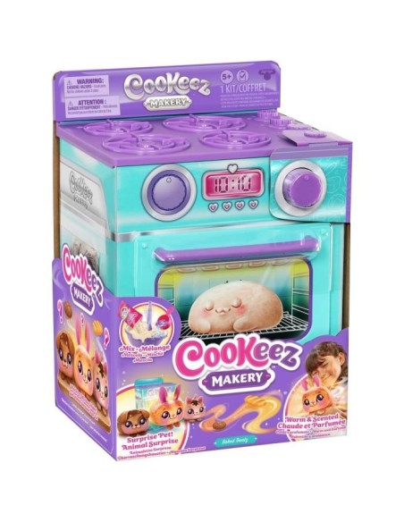 Fabrique a Pâtisserie Bleue - MOOSE TOYS - COOKEEZ MAKERY - Four interactif, peluche parfumée et accessoires – MOOSE TOYS () | STORE PRO SHOP 