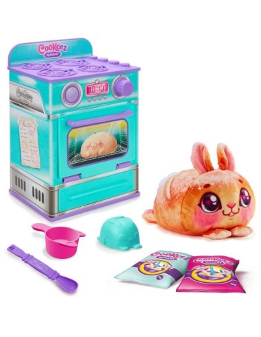 Fabrique a Pâtisserie Bleue - MOOSE TOYS - COOKEEZ MAKERY - Four interactif, peluche parfumée et accessoires – MOOSE TOYS () | STORE PRO SHOP 