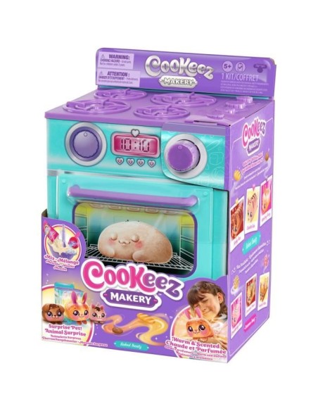 Fabrique a Pâtisserie Bleue - MOOSE TOYS - COOKEEZ MAKERY - Four interactif, peluche parfumée et accessoires – MOOSE TOYS () | STORE PRO SHOP 