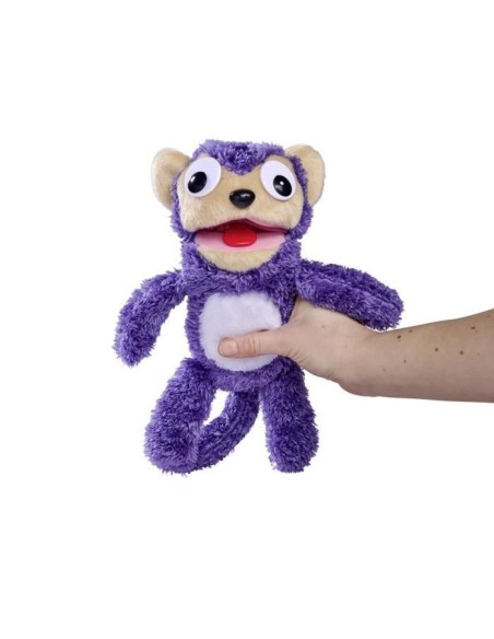 Smoby - Screamerz - Peluche intéractive amusante - Singe - 28 cm - Bruits en la secouant ou appuyant sur le bouton – SMOBY () | STORE PRO SHOP 