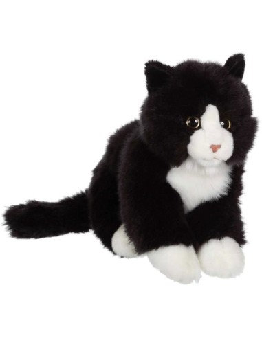 Gipsy Toys - Chat Mimiz - 28 cm - Noir  Blanc – GIPSY TOYS (Peluche) | STORE PRO SHOP 