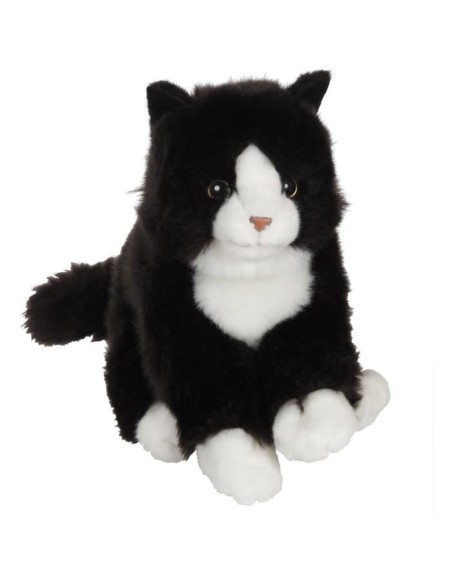 Gipsy Toys - Chat Mimiz - 28 cm - Noir  Blanc – GIPSY TOYS (Peluche) | STORE PRO SHOP 