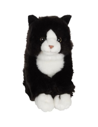 Gipsy Toys - Chat Mimiz - 28 cm - Noir  Blanc – GIPSY TOYS (Peluche) | STORE PRO SHOP 