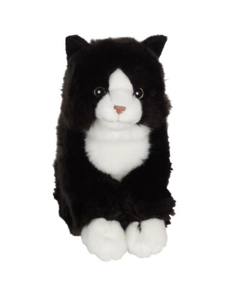 Gipsy Toys - Chat Mimiz - 28 cm - Noir  Blanc – GIPSY TOYS (Peluche) | STORE PRO SHOP 
