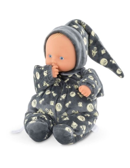 Mon Doudou COROLLE - Babipouce Brille dans la Nuit - 28 cm - senteur de vanille - des la naissance – COROLLE (Peluche) | STORE PRO SHOP 