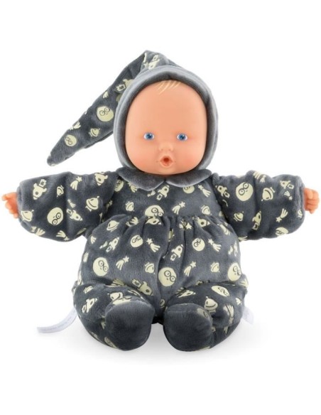 Mon Doudou COROLLE - Babipouce Brille dans la Nuit - 28 cm - senteur de vanille - des la naissance – COROLLE (Peluche) | STORE PRO SHOP 