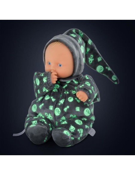 Mon Doudou COROLLE - Babipouce Brille dans la Nuit - 28 cm - senteur de vanille - des la naissance – COROLLE (Peluche) | STORE PRO SHOP 