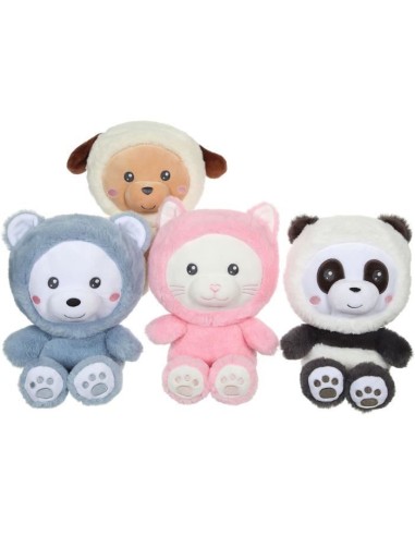 Peluche Chat Hoody Pets - GIPSY TOYS - Rose, 24 cm – GIPSY TOYS (Peluche) | STORE PRO SHOP 
