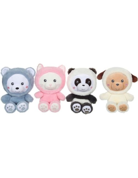 Peluche Chat Hoody Pets - GIPSY TOYS - Rose, 24 cm – GIPSY TOYS (Peluche) | STORE PRO SHOP 