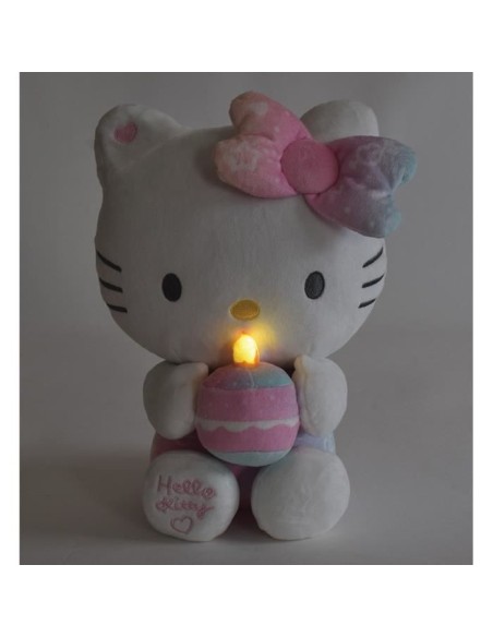 Hello Kitty Peluche Interactive Anniversaire /- 26 cm - JEMINI - Musique, bougie et rire interactifs. – JEMINI (Peluche) | STORE PRO SHOP 