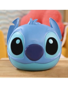 Jouet interactif - LICENCE /STITCH - Tete Surprise Stitch - 23 cm, 10 accessoires cachés, décoration pour chambre 2