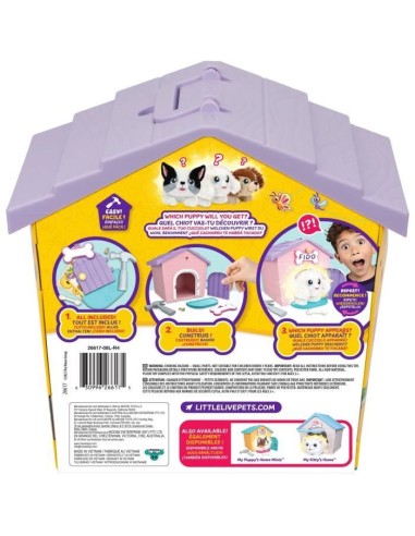 Niche surprise - LITTLE LIVE PETS - Chien rose - Modele aléatoire - Accessoires inclus – LITTLE LIVE PETS (Peluche) | STORE PRO SHOP 