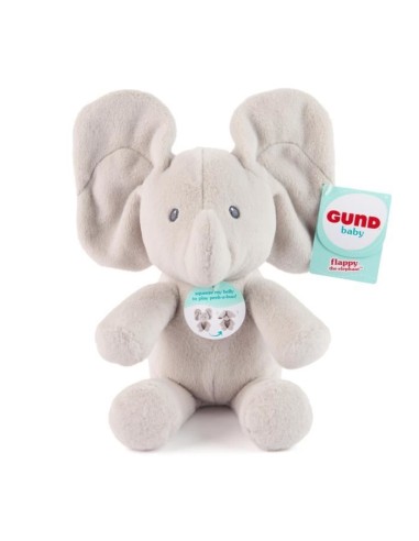 SPIN MASTER CACHE-CACHE FLAPPY L'ELEPHANT Gund – SPIN MASTER (Peluche) | STORE PRO SHOP 