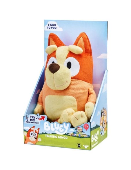 Peluche Parlante 31cm Bingo MOOSE TOYS – MOOSE TOYS (Peluche) | STORE PRO SHOP 
