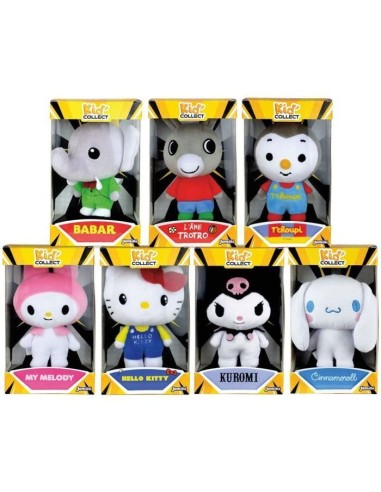 Peluche a collectionner Kuromi - JEMINI - Hello Kitty - Kid'collect /- 13 cm – JEMINI (Peluche) | STORE PRO SHOP 