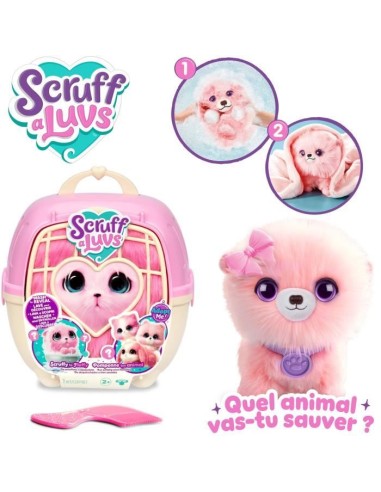 Animaux en peluche - SCRUFF A LUVS - Boule de poiles - Rose –  (Peluche) | STORE PRO SHOP 