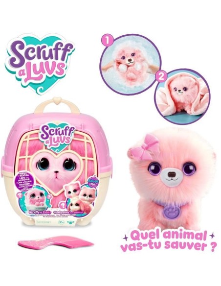 Animaux en peluche - SCRUFF A LUVS - Boule de poiles - Rose –  (Peluche) | STORE PRO SHOP 