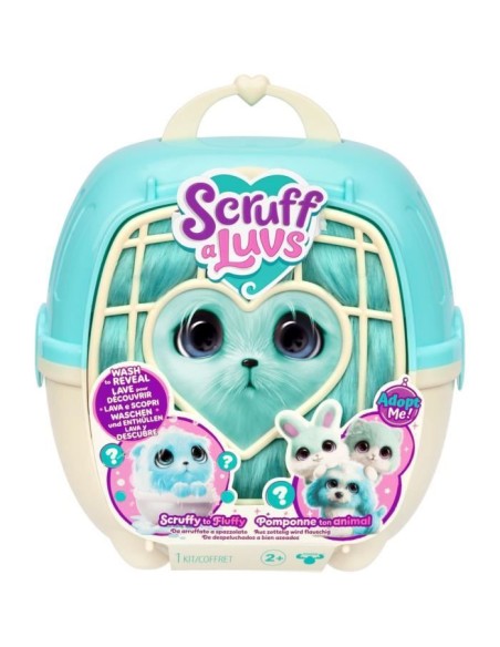 Animaux en peluche - SCRUFF A LUVS - Boule de poiles - Bleu – SCRUFF A LUVS (Peluche) | STORE PRO SHOP 