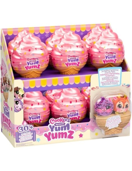 Animaux en peluche - COOKEEZ MAKERY - Yum Yumz Double Glace - Modele aléatoire –  (Peluche) | STORE PRO SHOP 