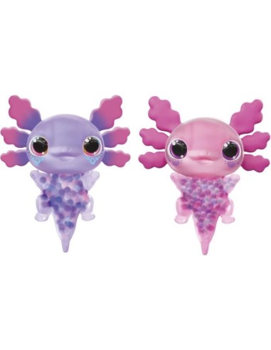 Animagic - GOLIATH - Pack double Axolotl - Aquarium a bulles - Rose / Violet - Des 4 ans – GOLIATH (Peluche) | STORE PRO SHOP 