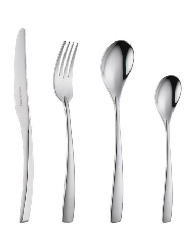 Ménageres - ARTHUR MARTIN - AM3630 - 24 pieces - Acier inoxydable - Finition miroir – ARTHUR MARTIN (Menagere - Service Complet De Couverts) | STORE PRO SHOP 
