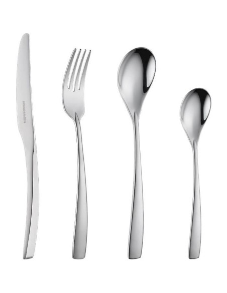 Ménageres - ARTHUR MARTIN - AM3630 - 24 pieces - Acier inoxydable - Finition miroir – ARTHUR MARTIN (Menagere - Service Complet De Couverts) | STORE PRO SHOP 