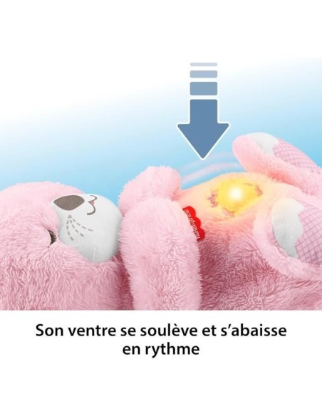 Fisher-Price - Ma Loutre Câlins Bonne Nuit - Peluche et veilleuse - Rose - Fisher-Price - JLJ33 – FISHER PRICE (Peluche) | STORE PRO SHOP 