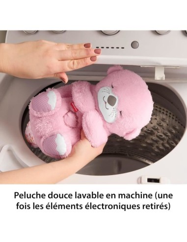 Fisher-Price - Ma Loutre Câlins Bonne Nuit - Peluche et veilleuse - Rose - Fisher-Price - JLJ33 – FISHER PRICE (Peluche) | STORE PRO SHOP 