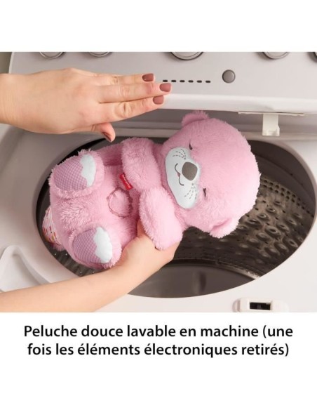 Fisher-Price - Ma Loutre Câlins Bonne Nuit - Peluche et veilleuse - Rose - Fisher-Price - JLJ33 – FISHER PRICE (Peluche) | STORE PRO SHOP 
