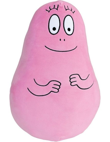 Lot de 2 peluches coussins - BARBAPAPA - JEMINI - Barbapapa et Barbamama - 40 cm – JEMINI (Peluche) | STORE PRO SHOP 