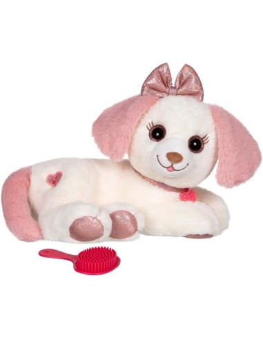 Peluche chien Puppy Bella - GIPSY TOYS - Toute douce qui s'illumine au rythme de jolies mélodies - 30 cm – GIPSY TOYS (Peluche) | STORE PRO SHOP 