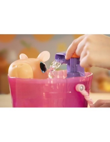 Animagic - GOLIATH - Let's Glo Capybara Spa Time - Animal intéractif - Marron – GOLIATH (Peluche) | STORE PRO SHOP 
