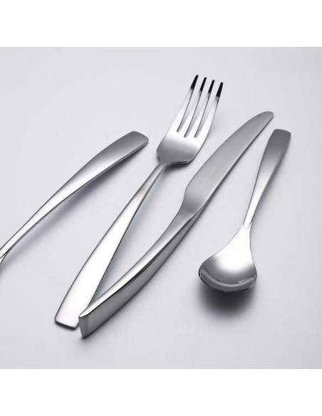 Ménageres - ARTHUR MARTIN - AM3630 - 24 pieces - Acier inoxydable - Finition miroir – ARTHUR MARTIN (Menagere - Service Complet De Couverts) | STORE PRO SHOP 