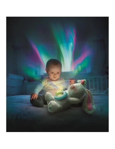 CLEMENTONI - Mon Lapin Polaire - Projecteur d'Aurores Boréales – CLEMENTONI (Peluche) | STORE PRO SHOP 