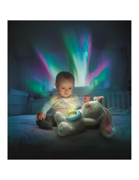 CLEMENTONI - Mon Lapin Polaire - Projecteur d'Aurores Boréales – CLEMENTONI (Peluche) | STORE PRO SHOP 