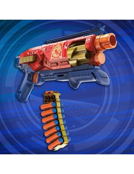 Nerf Loadout Shadowspeed Recon, blaster avec rangement pour les 14 fléchettes Nerf N1 incluses, barillet rotatif a 6 fléchette – NERF () | STORE PRO SHOP 