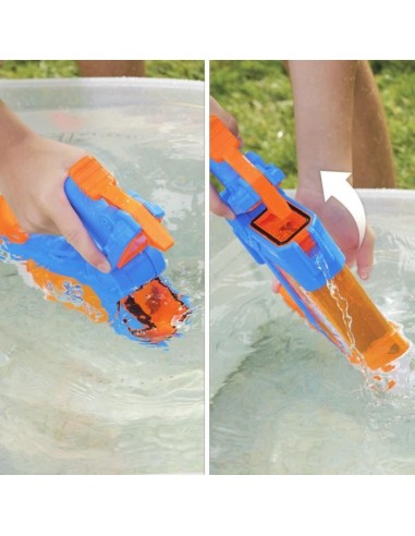 Nerf Super Soaker Flip Fill, Pistolet a eau avec 4 styles de jet, remplissage rapide, capacité de 887 mL d'eau, jouets des 6 a – NERF (Pistolet A Eau - Jeu A Jet D'eau - Bombe A Eau) | STORE PRO SHOP 