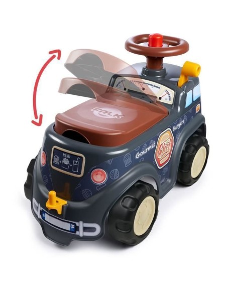 Porteur - FALK - Food Truck - Volant directionnel - Remorque - Des 12 Mois - 100% Fabriqué en France – FALK (Porteur - Pousseur) | STORE PRO SHOP 